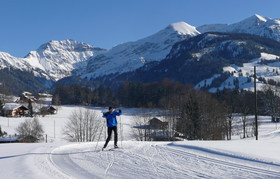 Langlaufloipe Aeschiried